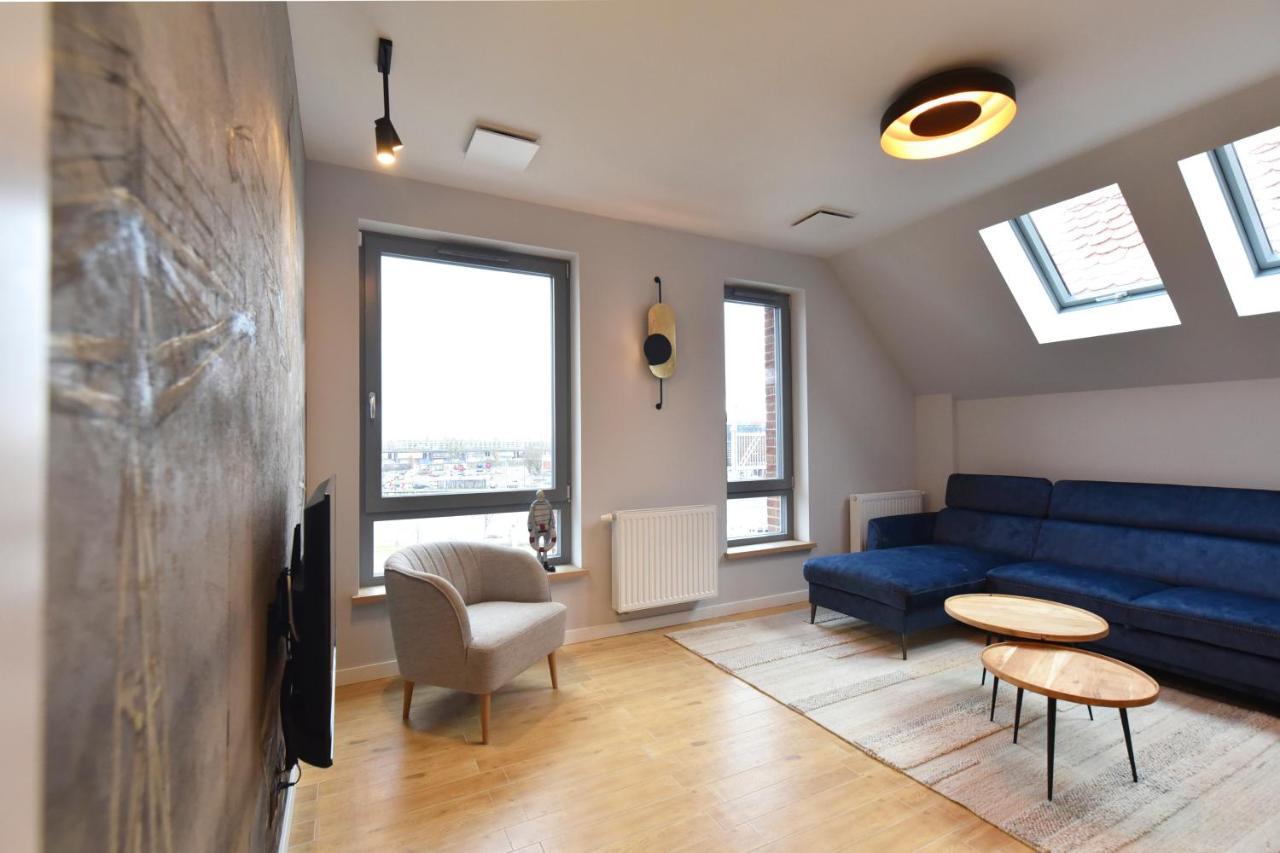 River'S Touch Apartament Grand Z Widokiem Na Odre Štetín Exteriér fotografie