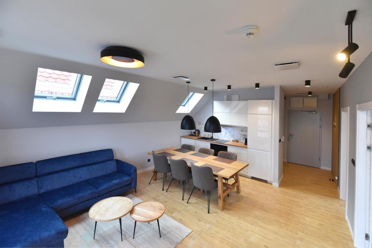 River'S Touch Apartament Grand Z Widokiem Na Odre Štetín Exteriér fotografie