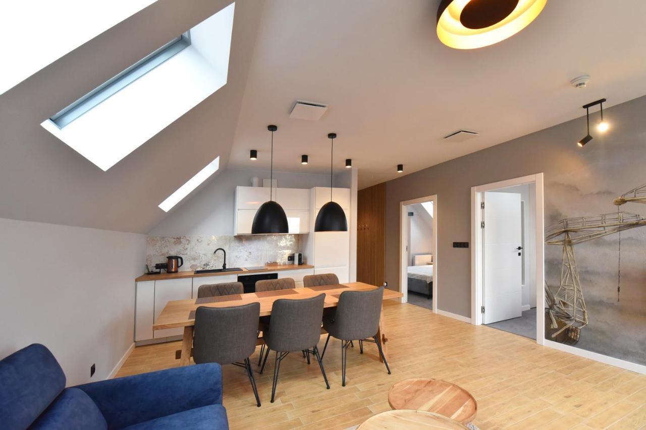River'S Touch Apartament Grand Z Widokiem Na Odre Štetín Exteriér fotografie