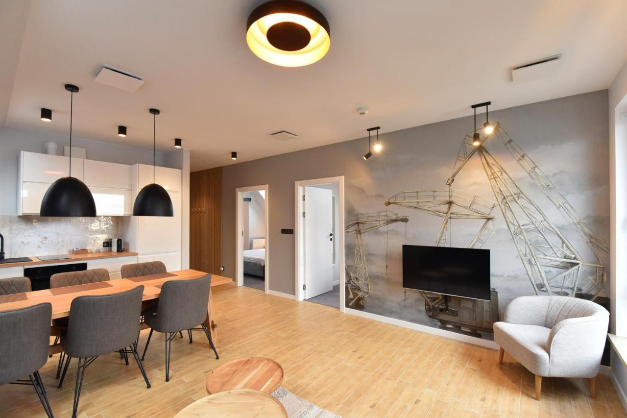 River'S Touch Apartament Grand Z Widokiem Na Odre Štetín Exteriér fotografie